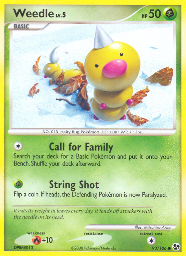 Weedle (93/106) [Diamond & Pearl: Great Encounters] | Tabernacle Games