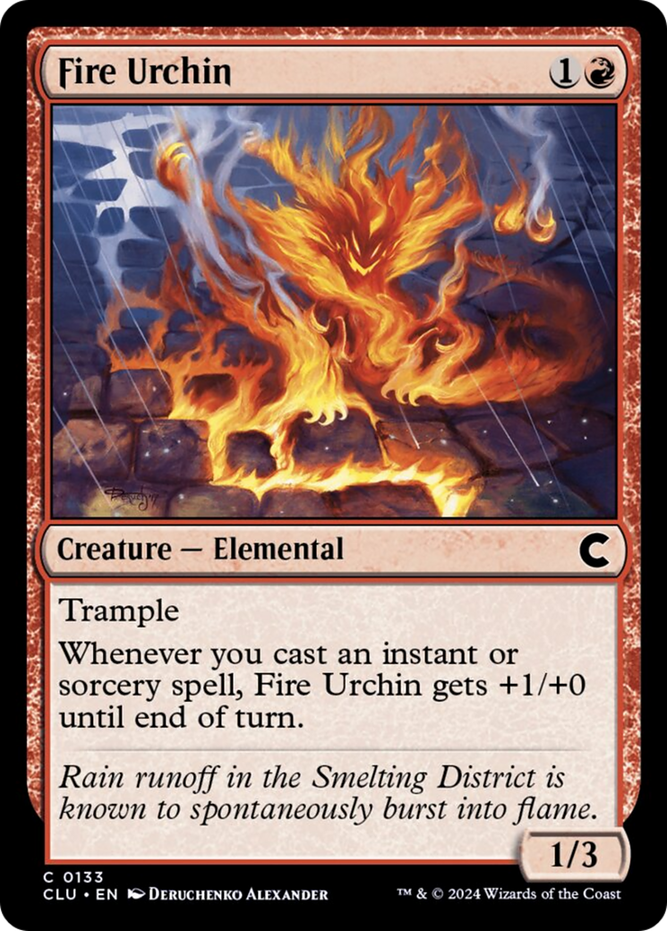 Fire Urchin [Ravnica: Clue Edition] | Tabernacle Games