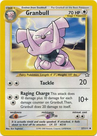 Granbull (37/111) [Neo Genesis Unlimited] | Tabernacle Games