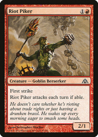 Riot Piker [Dragon's Maze] | Tabernacle Games