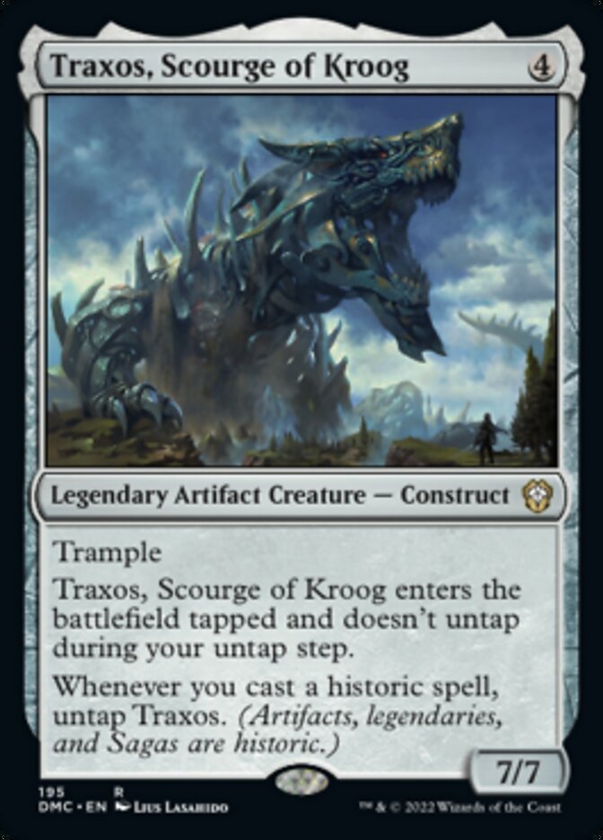Traxos, Scourge of Kroog [Dominaria United Commander] | Tabernacle Games