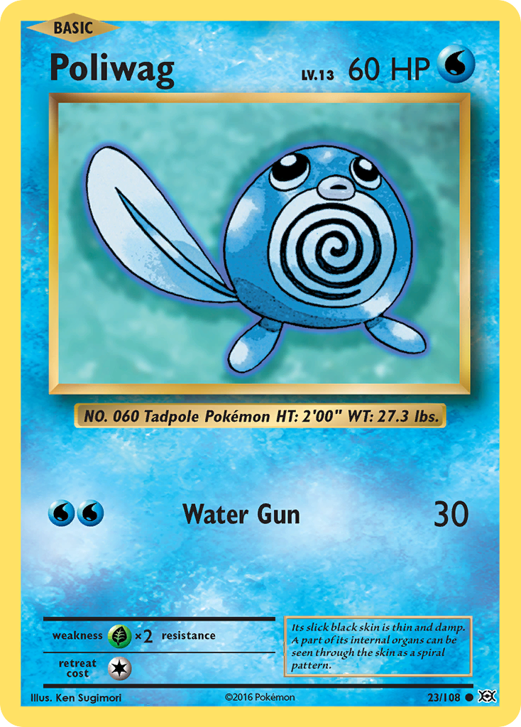 Poliwag (23/108) [XY: Evolutions] | Tabernacle Games