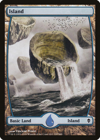 Island (237) - Full Art [Zendikar] | Tabernacle Games