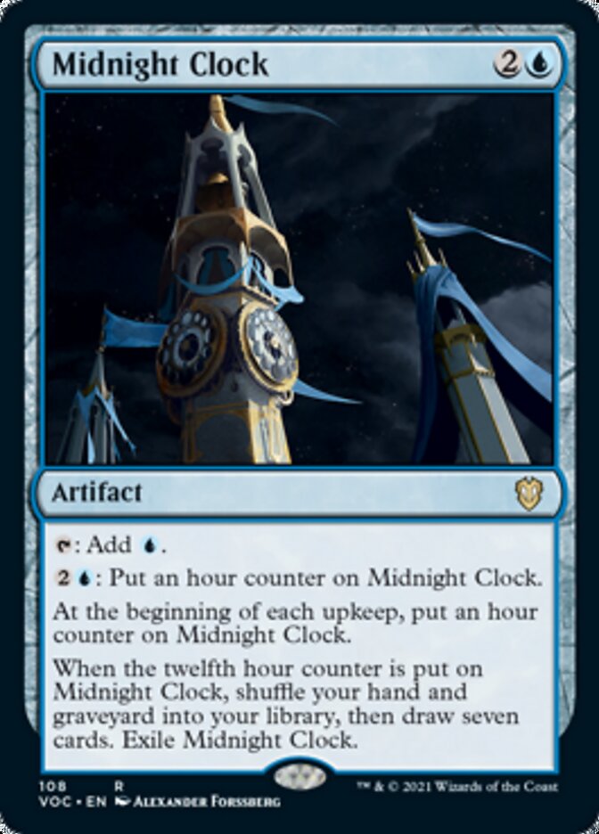 Midnight Clock [Innistrad: Crimson Vow Commander] | Tabernacle Games