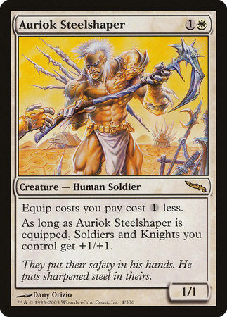 Auriok Steelshaper [Mirrodin] | Tabernacle Games