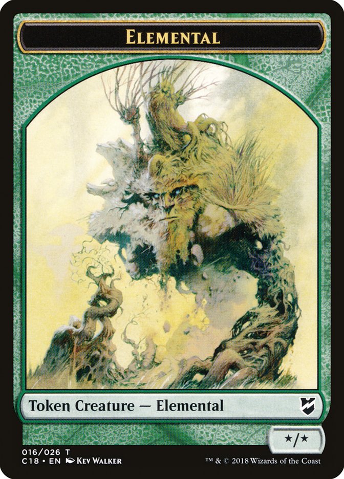 Elemental [Commander 2018 Tokens] | Tabernacle Games