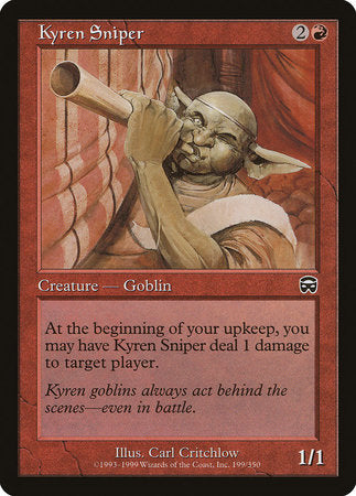 Kyren Sniper [Mercadian Masques] | Tabernacle Games