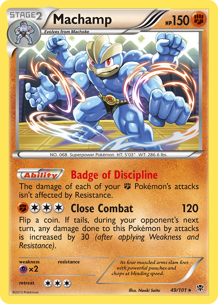 Machamp (49/101) [Black & White: Plasma Blast] | Tabernacle Games