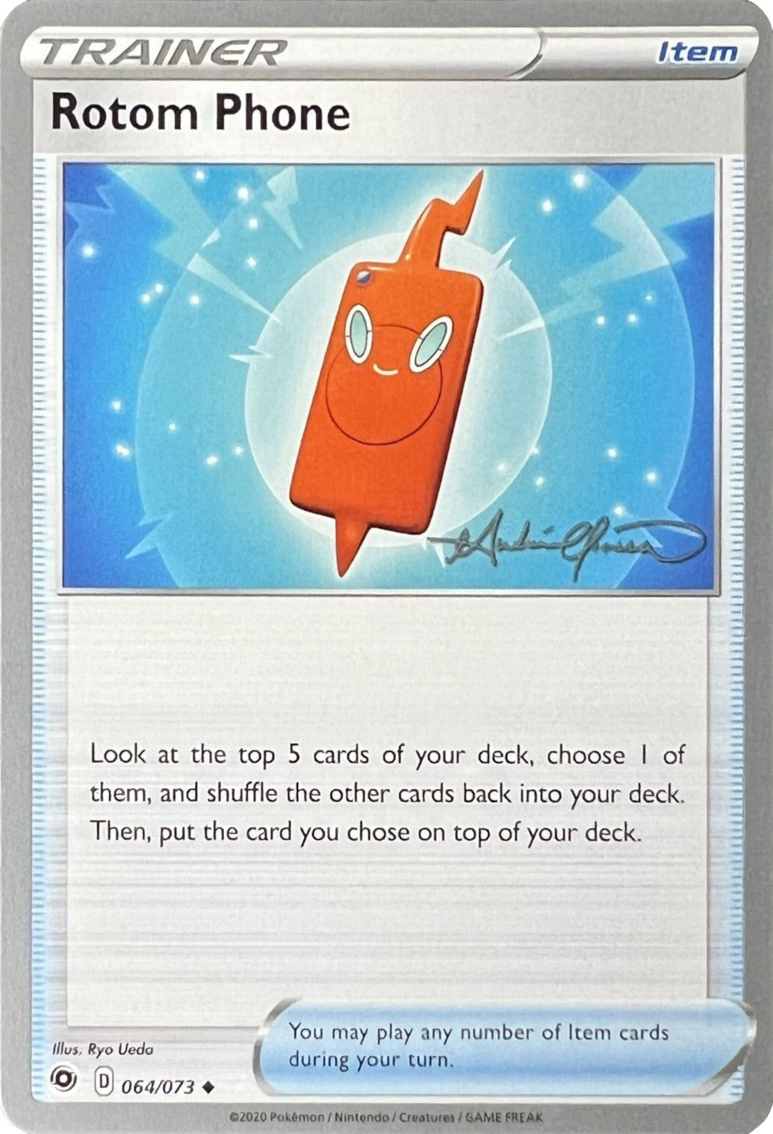 Rotom Phone (064/073) (The Shape of Mew - Andre Chiasson) [World Championships 2022] | Tabernacle Games