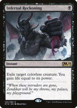 Infernal Reckoning [Core Set 2019] | Tabernacle Games