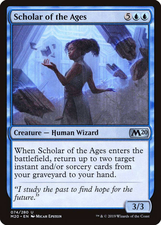 Scholar of the Ages [Core Set 2020] | Tabernacle Games