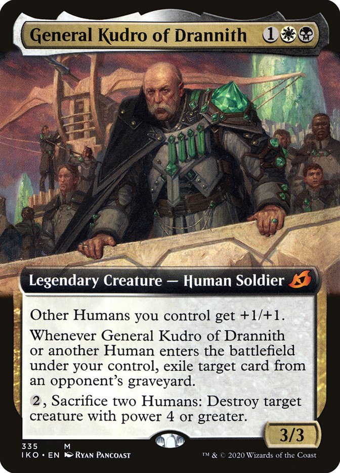 General Kudro of Drannith (Extended Art) [Ikoria: Lair of Behemoths] | Tabernacle Games