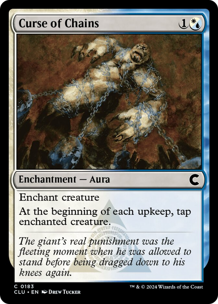 Curse of Chains [Ravnica: Clue Edition] | Tabernacle Games