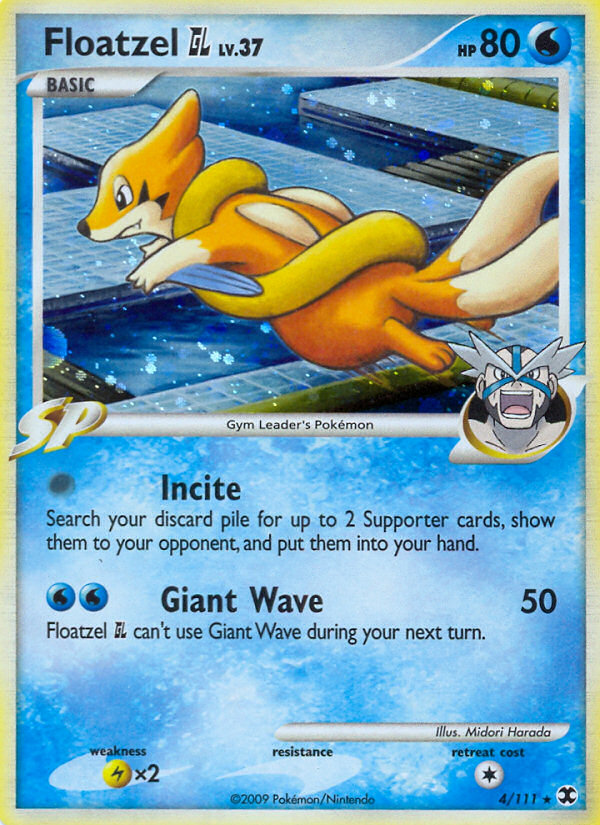 Floatzel GL (4/111) [Platinum: Rising Rivals] | Tabernacle Games