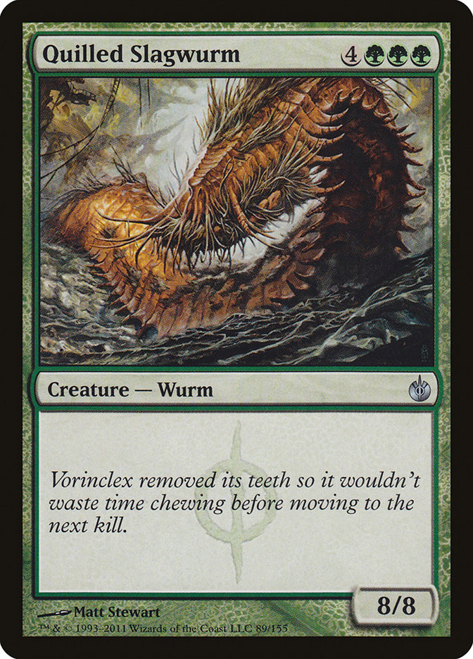 Quilled Slagwurm [Mirrodin Besieged] | Tabernacle Games