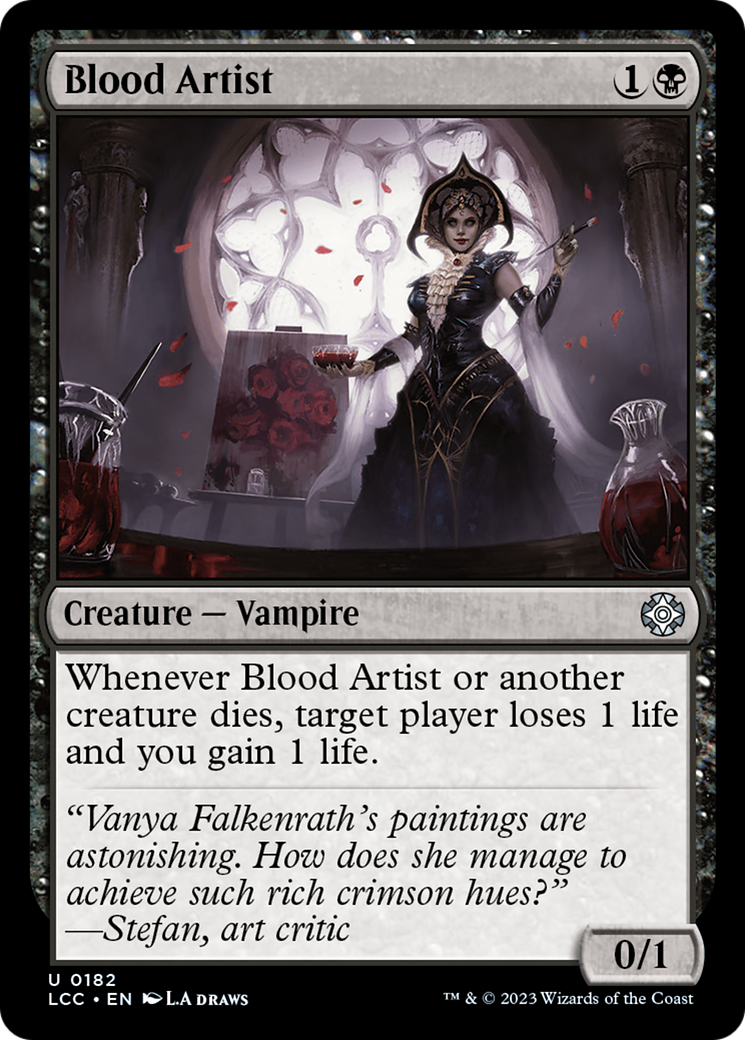 Blood Artist [The Lost Caverns of Ixalan Commander] | Tabernacle Games