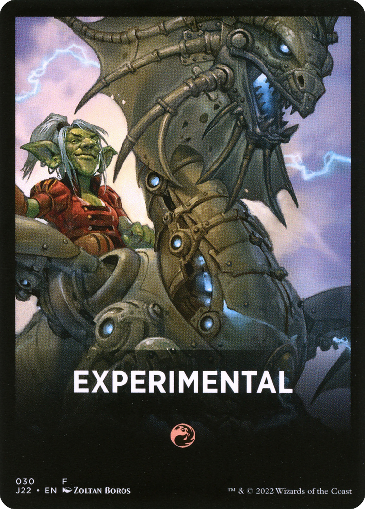 Experimental Theme Card [Jumpstart 2022 Front Cards] | Tabernacle Games