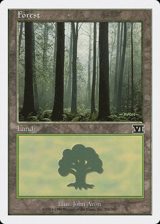 Forest (350) [Classic Sixth Edition] | Tabernacle Games