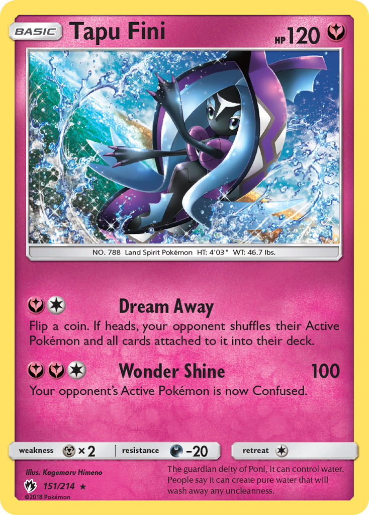 Tapu Fini (151/214) [Sun & Moon: Lost Thunder] | Tabernacle Games