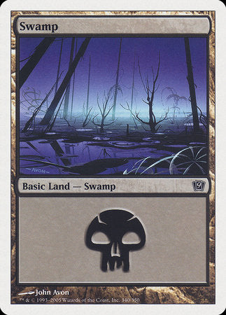 Swamp (340) [Ninth Edition] | Tabernacle Games