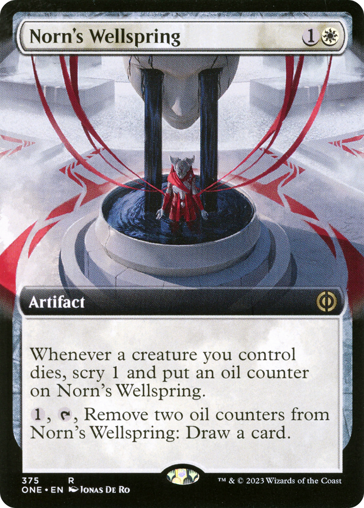 Norn's Wellspring (Extended Art) [Phyrexia: All Will Be One] | Tabernacle Games