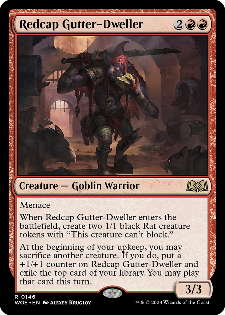 Redcap Gutter-Dweller [Wilds of Eldraine] | Tabernacle Games