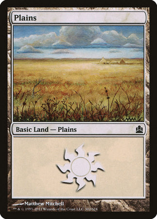 Plains (302) [Commander 2011] | Tabernacle Games