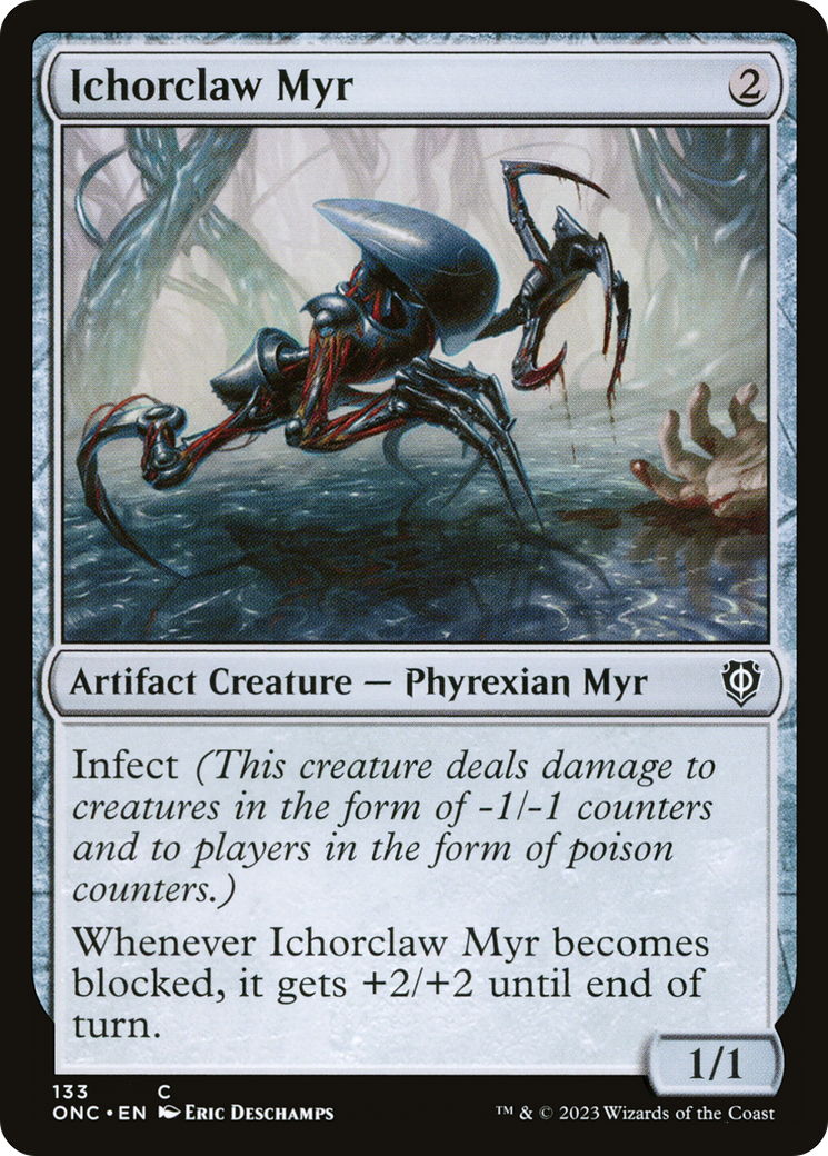 Ichorclaw Myr [Phyrexia: All Will Be One Commander] | Tabernacle Games