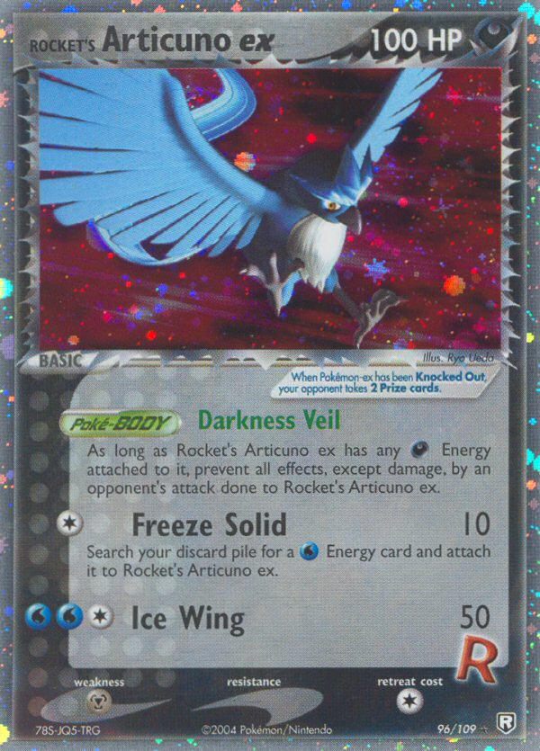 Rocket's Articuno ex (96/109) [EX: Team Rocket Returns] | Tabernacle Games