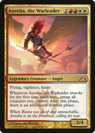 Aurelia, the Warleader [Gatecrash] | Tabernacle Games