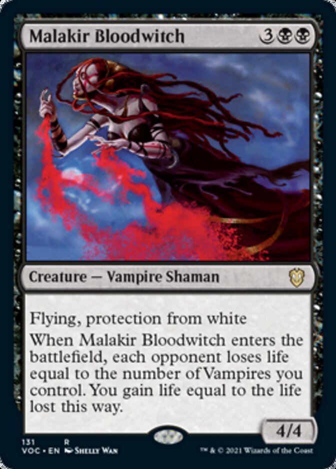 Malakir Bloodwitch [Innistrad: Crimson Vow Commander] | Tabernacle Games