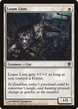 Loam Lion [Worldwake] | Tabernacle Games