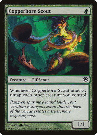 Copperhorn Scout [Scars of Mirrodin] | Tabernacle Games