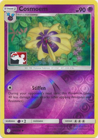 Cosmoem (101/236) (Pokemon Club Special Print) [Sun & Moon: Cosmic Eclipse] | Tabernacle Games