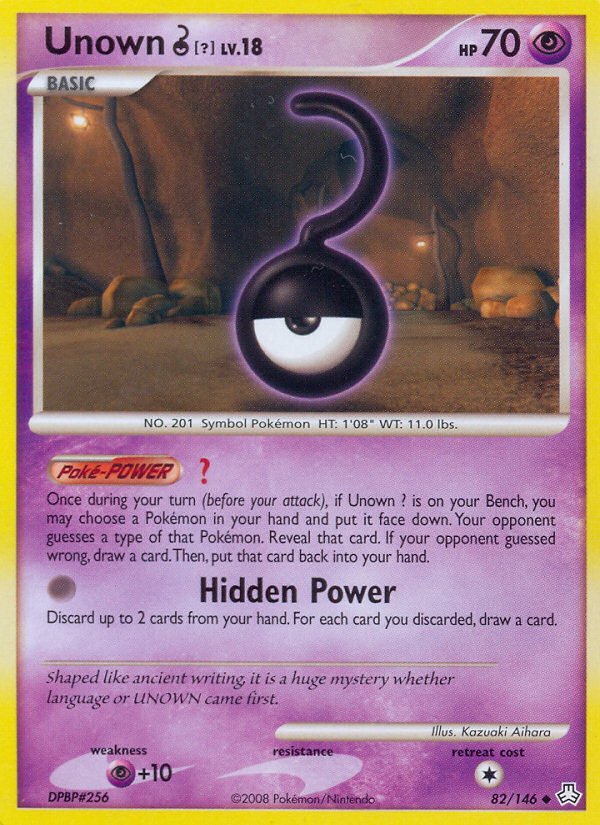 Unown ? (82/146) [Diamond & Pearl: Legends Awakened] | Tabernacle Games