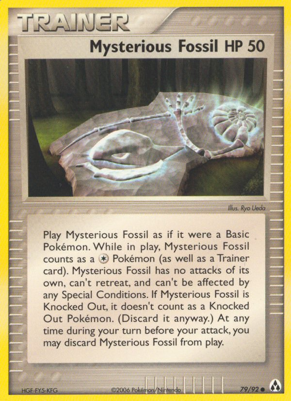 Mysterious Fossil (79/92) [EX: Legend Maker] | Tabernacle Games