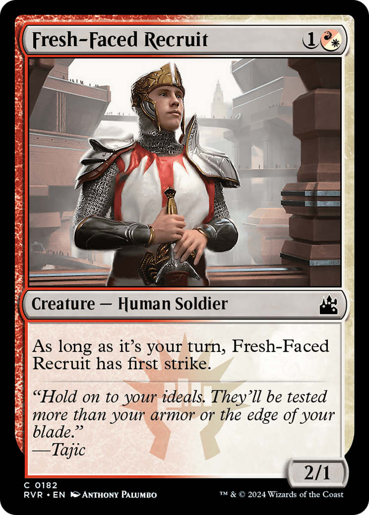 Fresh-Faced Recruit [Ravnica Remastered] | Tabernacle Games