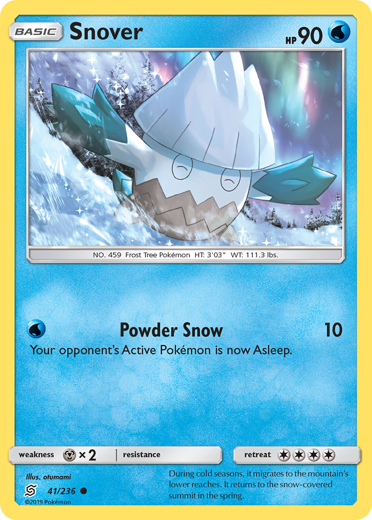 Snover (41/236) [Sun & Moon: Unified Minds] | Tabernacle Games