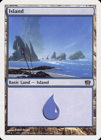 Island (336) [Eighth Edition] | Tabernacle Games