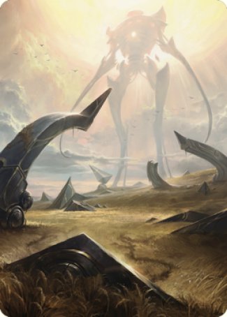 Plains (1) Art Card [The Brothers' War Art Series] | Tabernacle Games