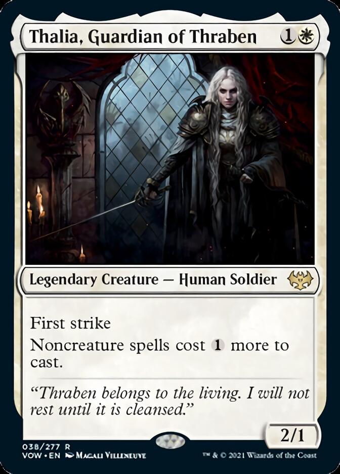 Thalia, Guardian of Thraben [Innistrad: Crimson Vow] | Tabernacle Games