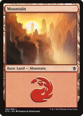 Mountain (264) [Khans of Tarkir] | Tabernacle Games