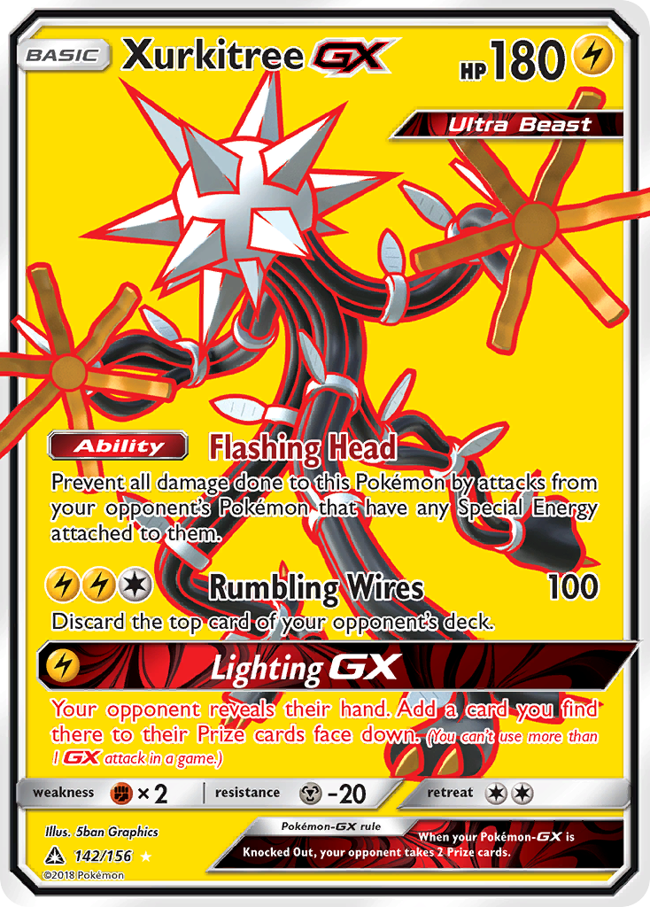 Xurkitree GX (142/156) [Sun & Moon: Ultra Prism] | Tabernacle Games