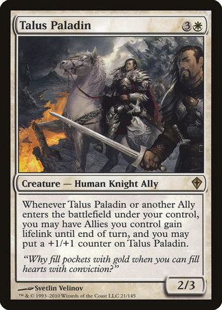 Talus Paladin [Worldwake] | Tabernacle Games