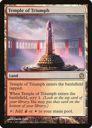 Temple of Triumph [Theros] | Tabernacle Games