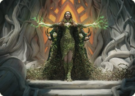 Titania, Voice of Gaea Art Card [The Brothers' War Art Series] | Tabernacle Games