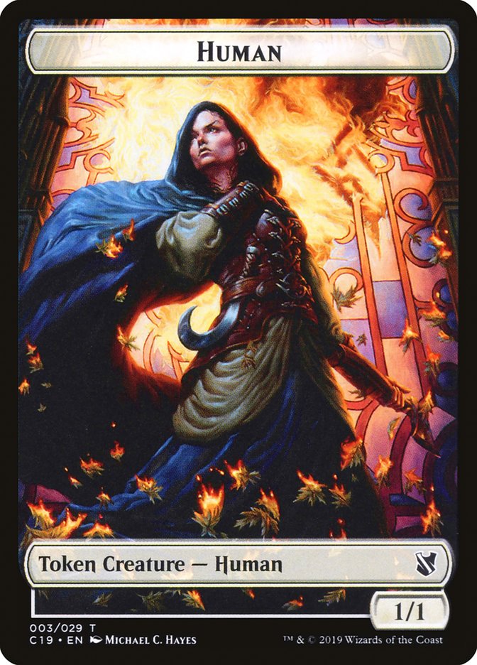 Human [Commander 2019 Tokens] | Tabernacle Games