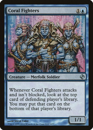 Coral Fighters [Duel Decks: Venser vs. Koth] | Tabernacle Games