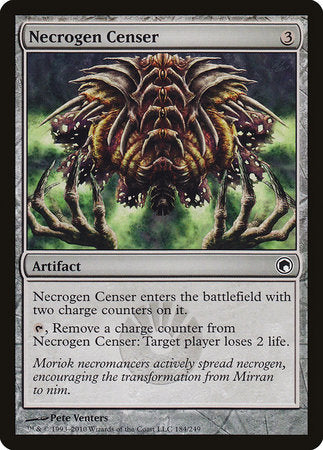 Necrogen Censer [Scars of Mirrodin] | Tabernacle Games