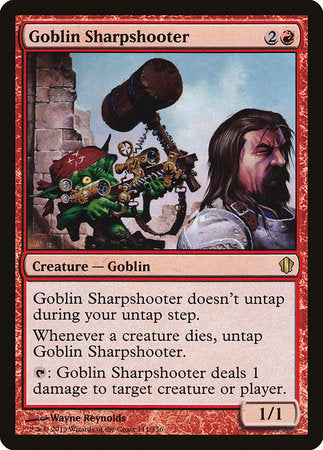 Goblin Sharpshooter [Commander 2013] | Tabernacle Games